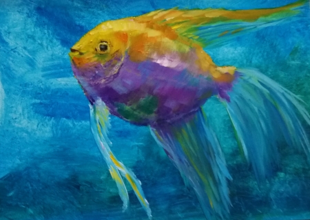 Floating Serenely by artist Nancy Paton